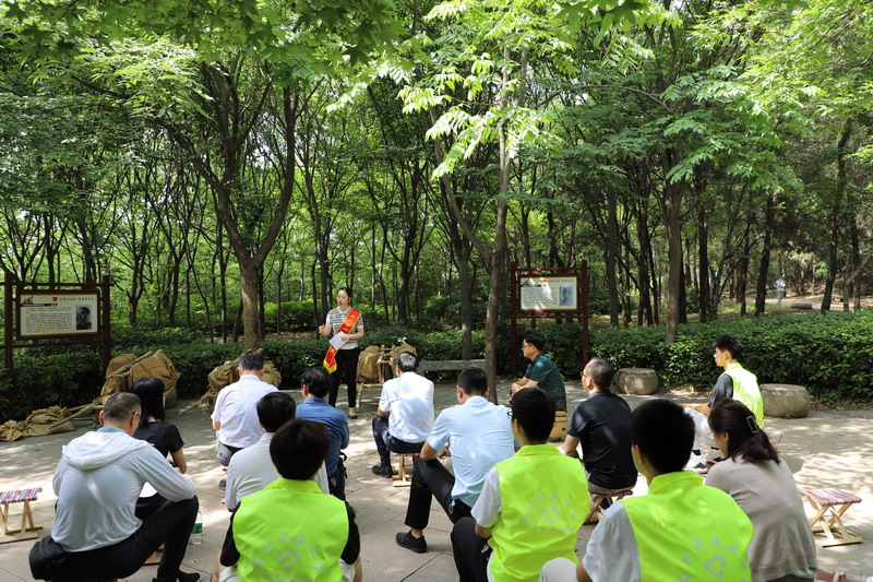紅色研學(xué)——江蘇開放大學(xué)黨委常委、副校長張益彬來徐開展紅色文化調(diào)研