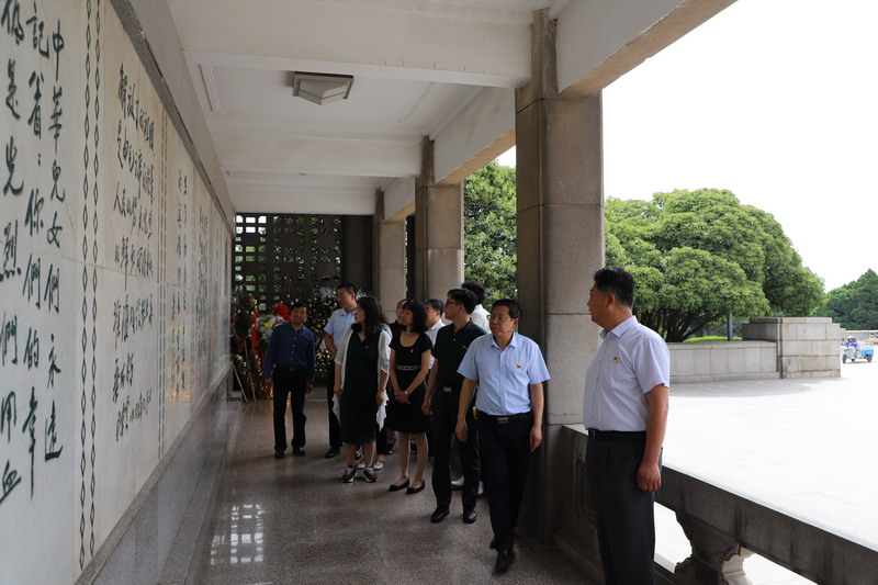 紅色研學(xué)——江蘇開放大學(xué)黨委常委、副校長張益彬來徐開展紅色文化調(diào)研